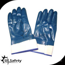 SRSAFETY jersey liner NBR heavy duty oil industry safety work glove